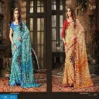 Ruchi chiffon mania vol-5 Wholesale chiffon Saree collection